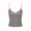 Leopard Lace Cami Top