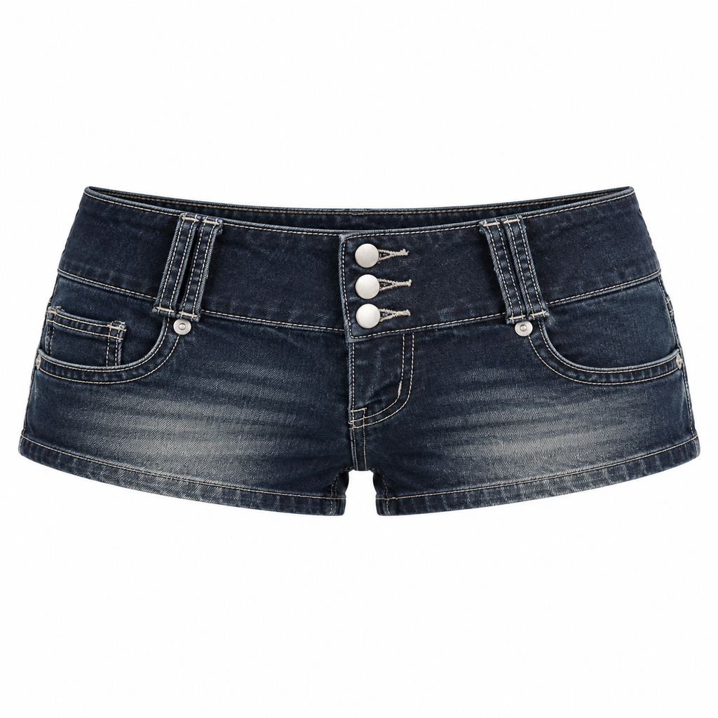 Ryvela Vixen Denim Shorts