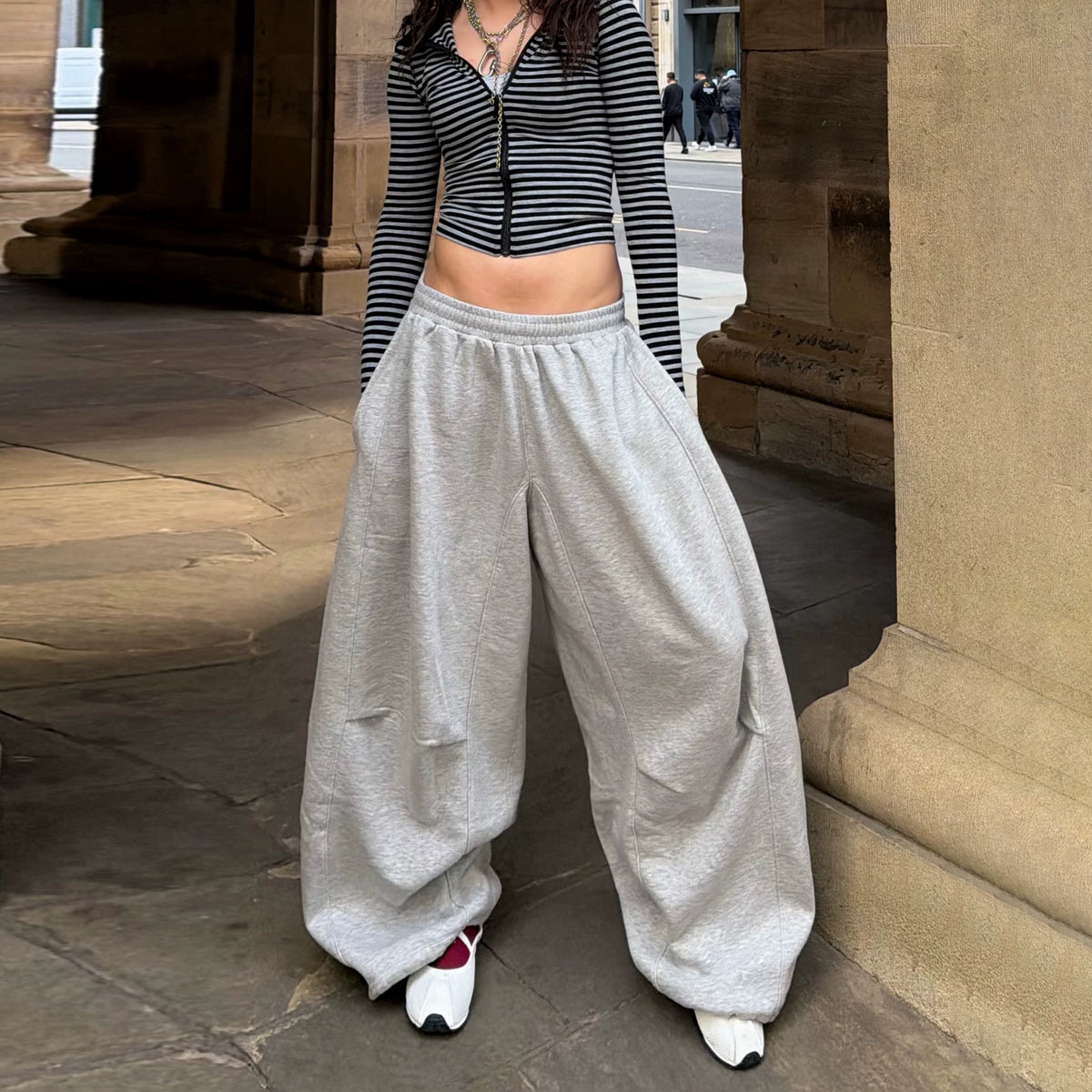 Slate Flare Trousers