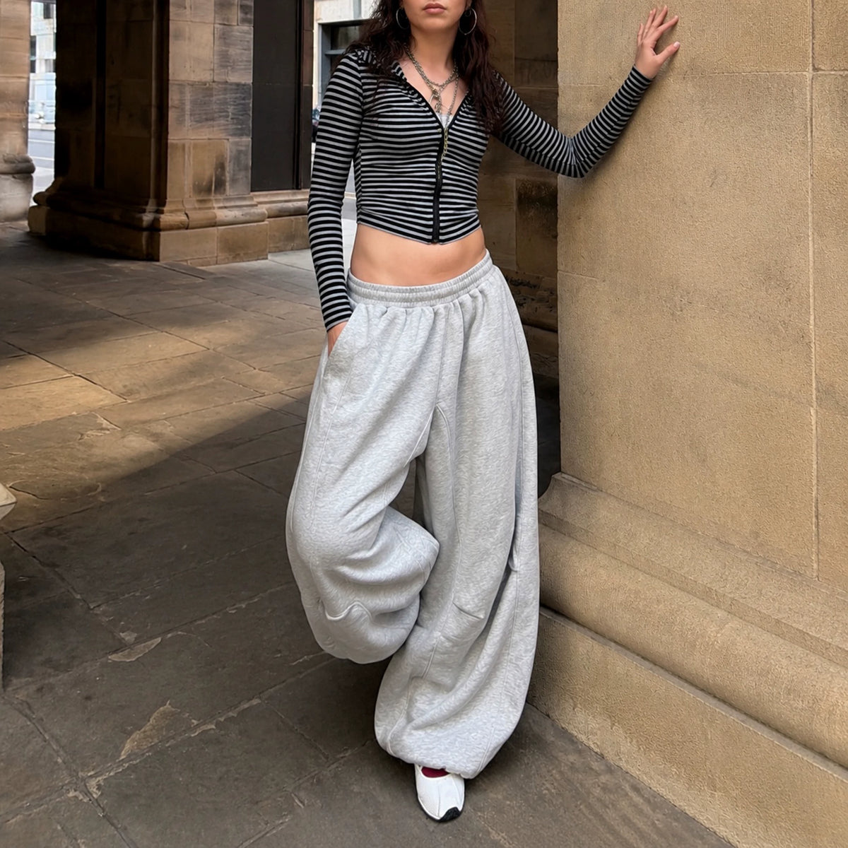 Slate Flare Trousers