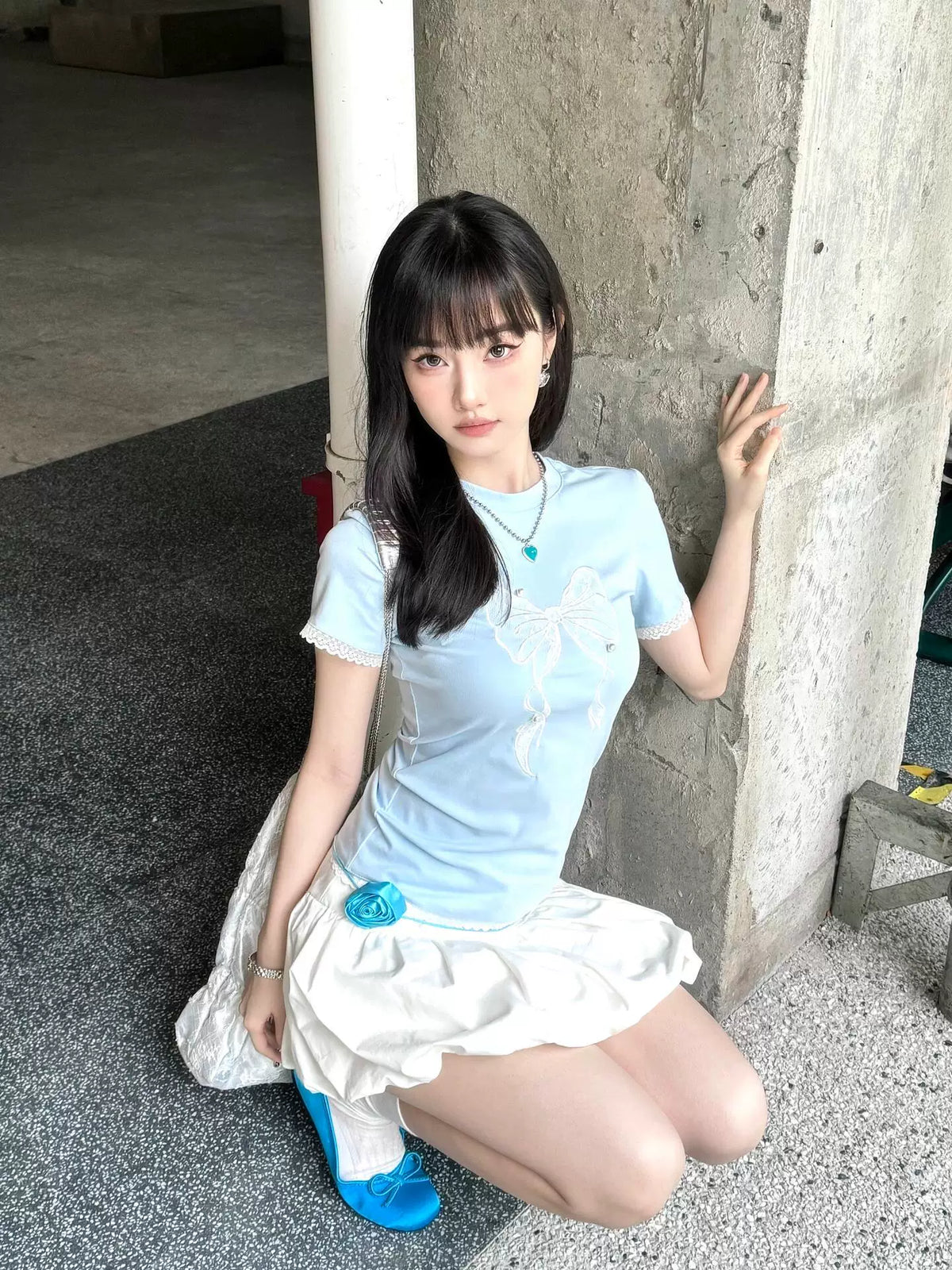 Blue Ribbon Tee