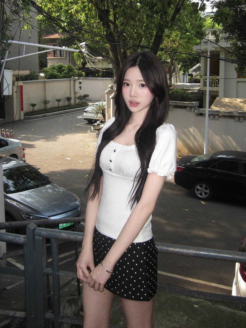 Pearl Puff Tee