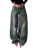 Washed Baggy Jeans