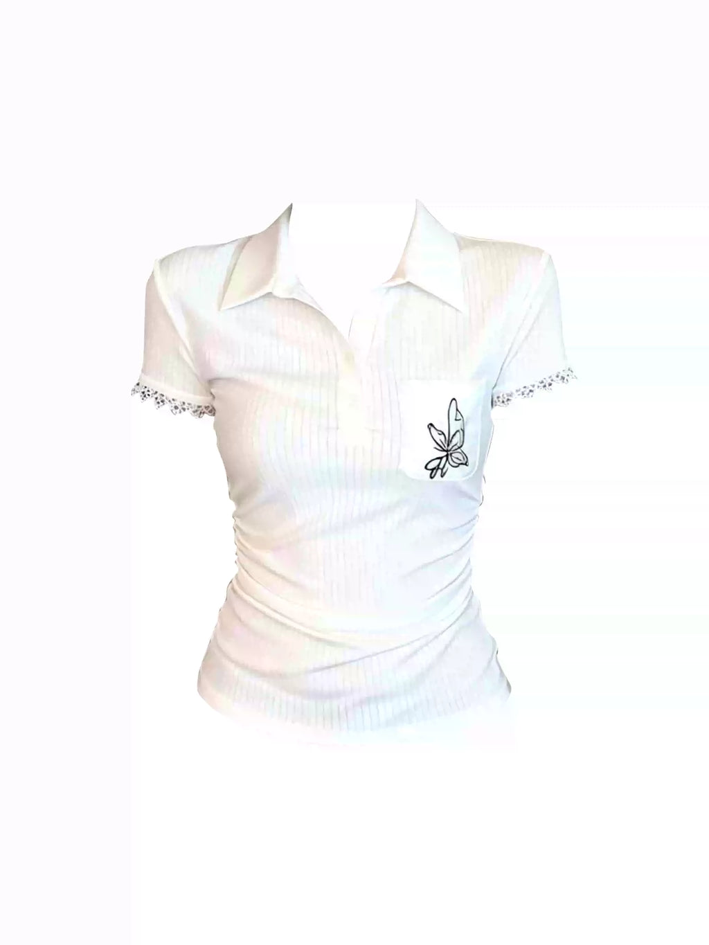 Butterfly Polo Tee