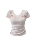 Kitty Charm Baby Tee