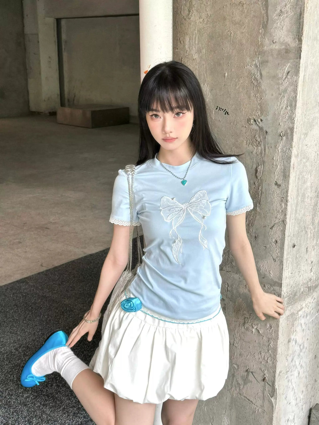 Blue Ribbon Tee