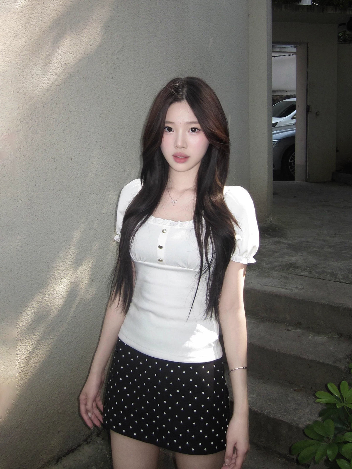 Pearl Puff Tee