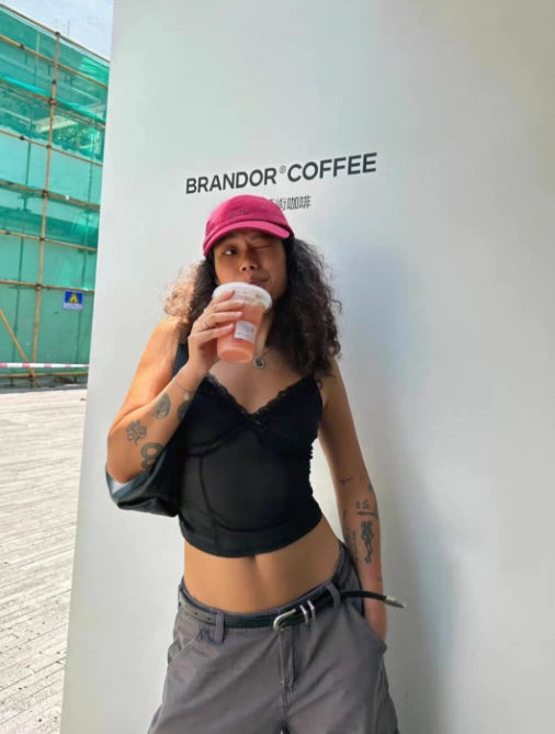 Noir Lace Cami