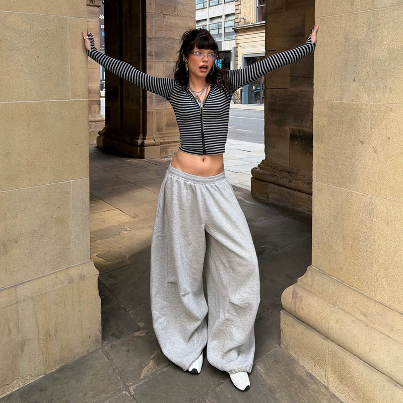 Slate Flare Trousers