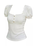 Pearl Puff Tee
