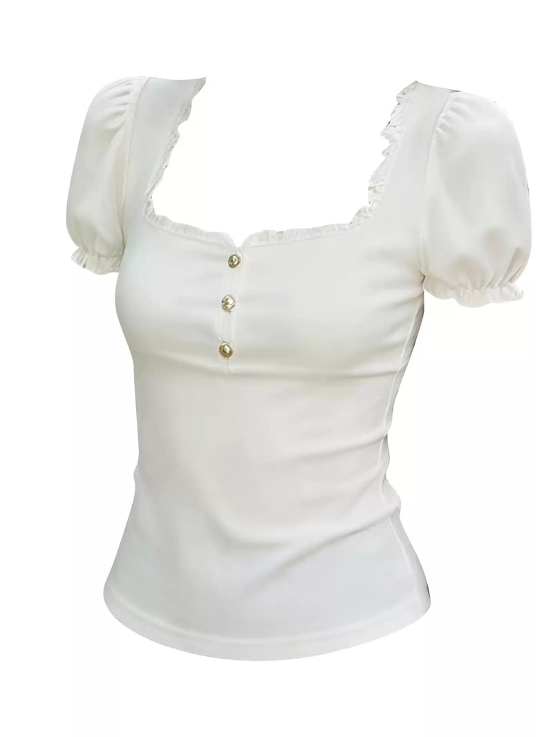 Pearl Puff Tee