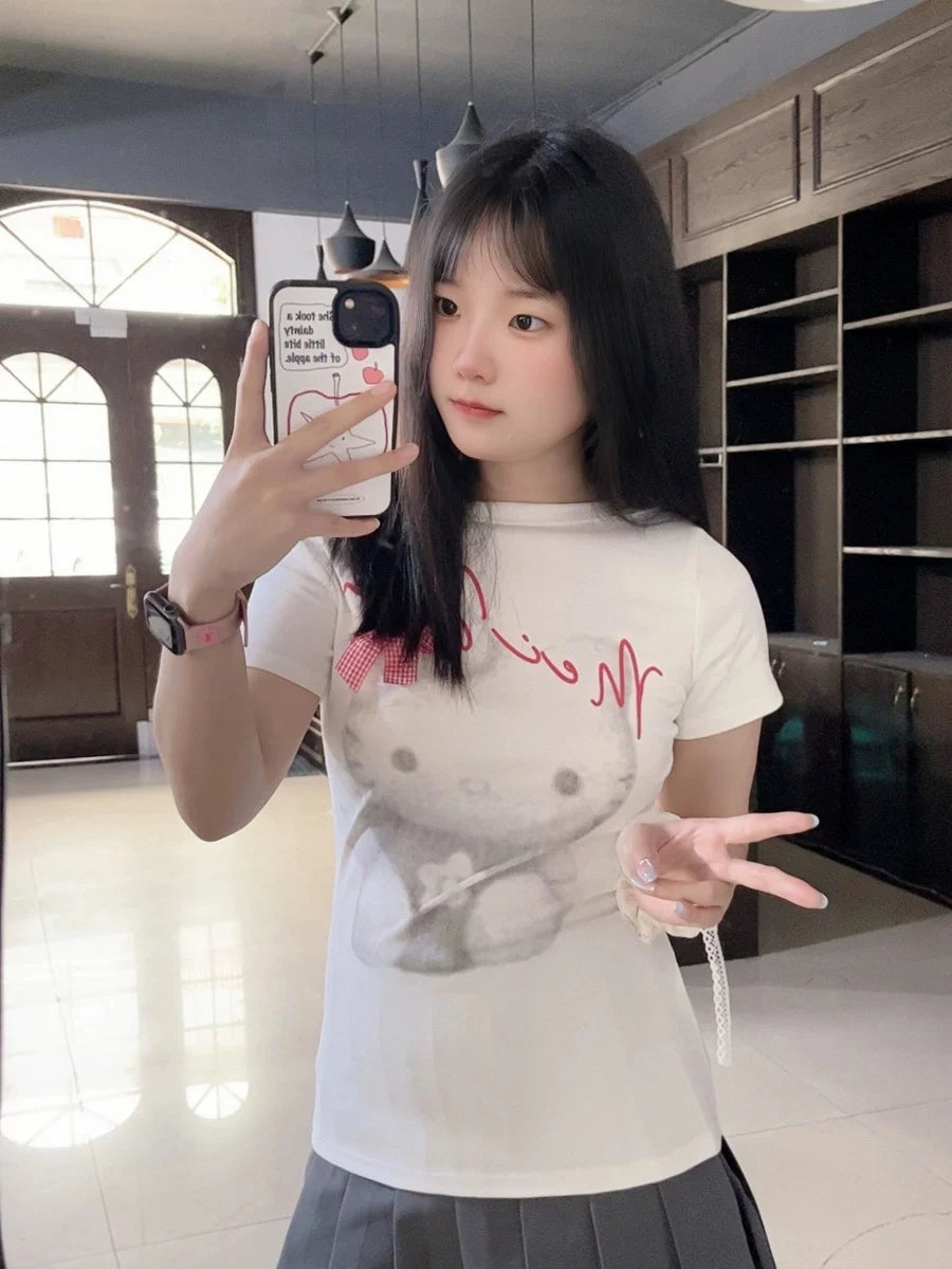 Kitty Ribbon Tee