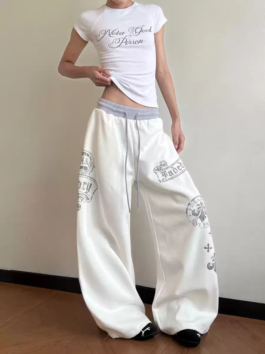 Ivory Wide Leg Pants