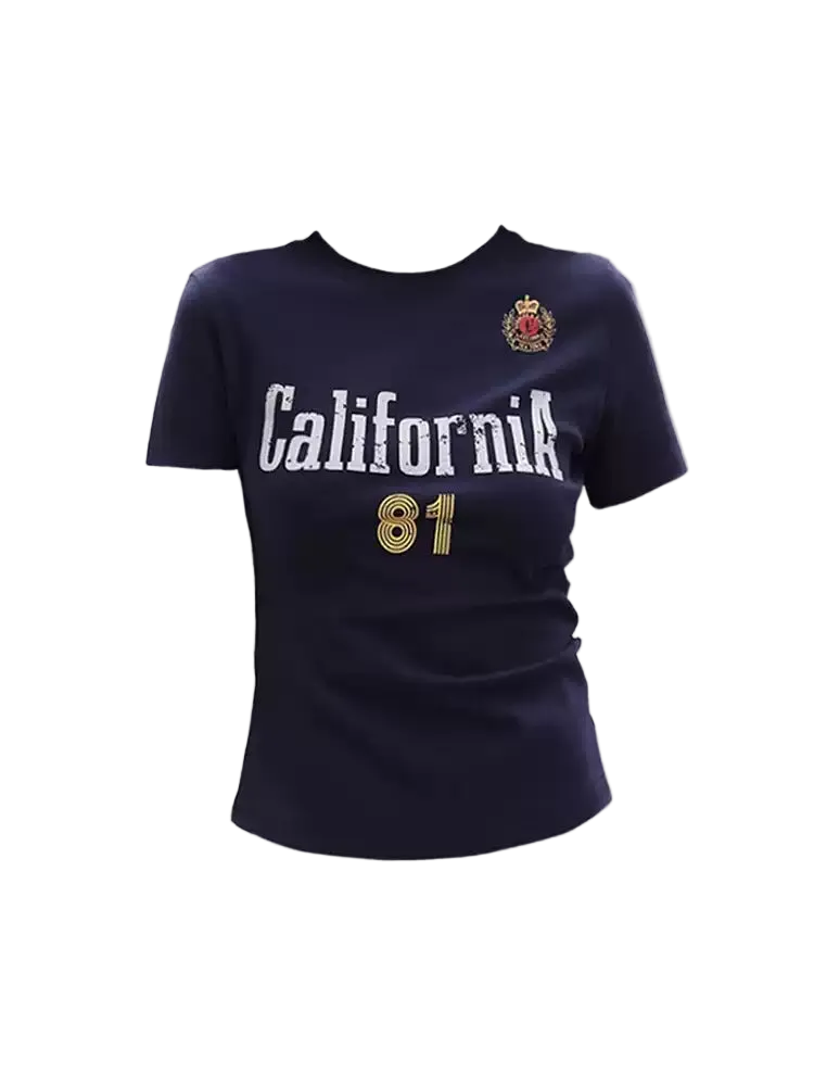 California 81 Baby Tee