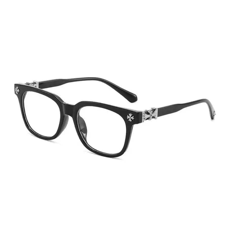 Noir Cross Glasses