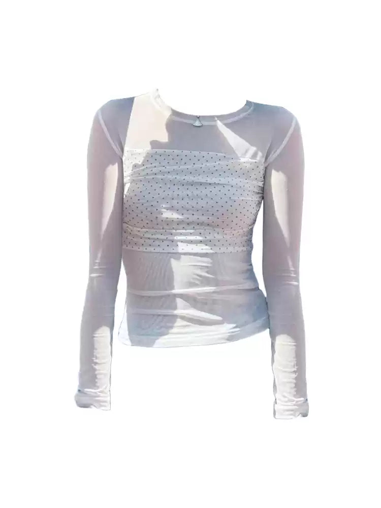 Crystal Mesh Top