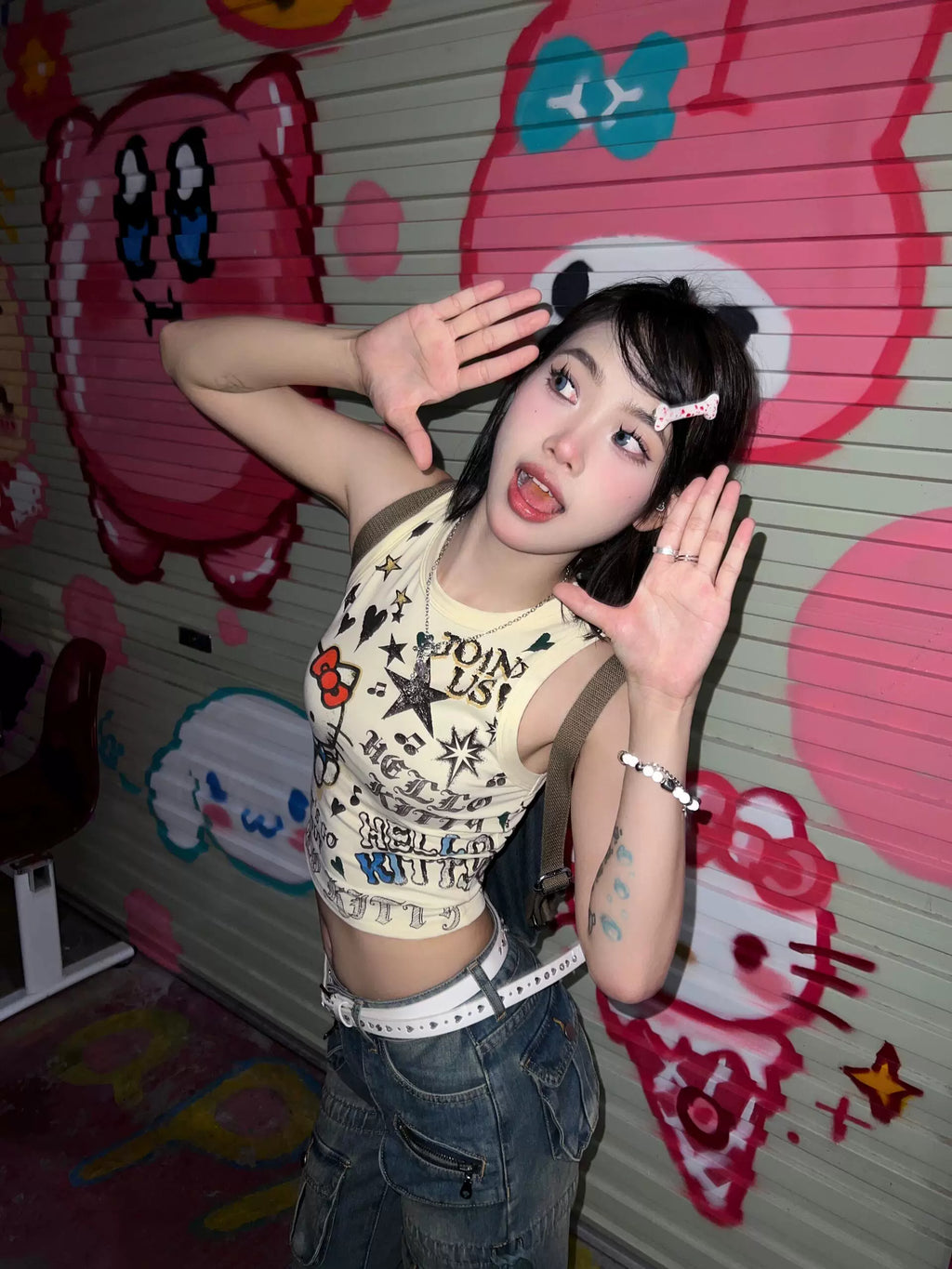 Hello Kitty Graphic Tank Top