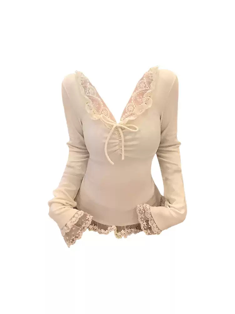 Ivory Lace Muse Top