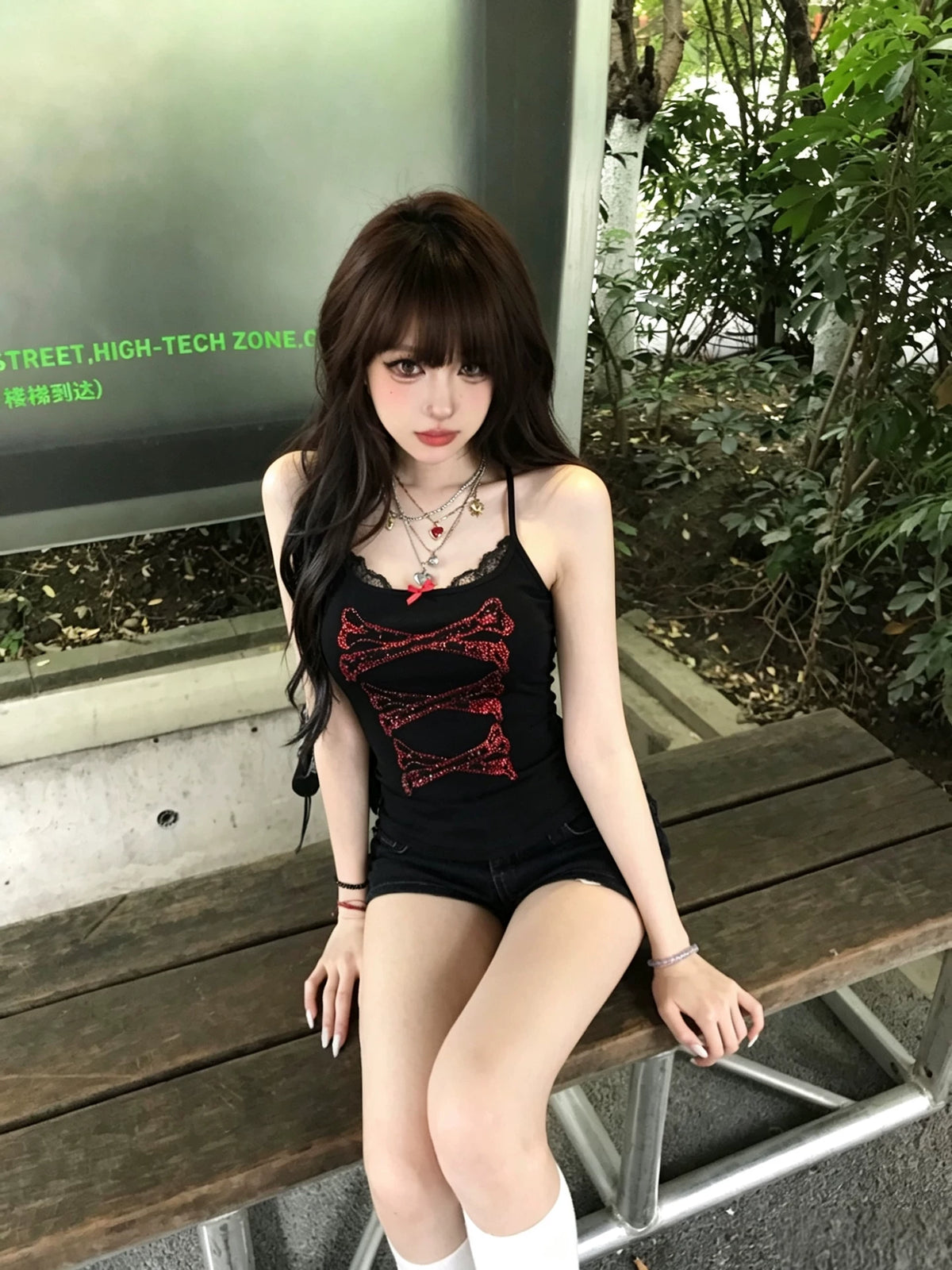 Ivory Bones Cami Tank