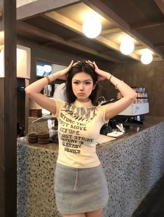 Butter Script Tee