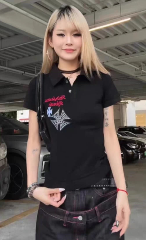Shadow Polo Tee
