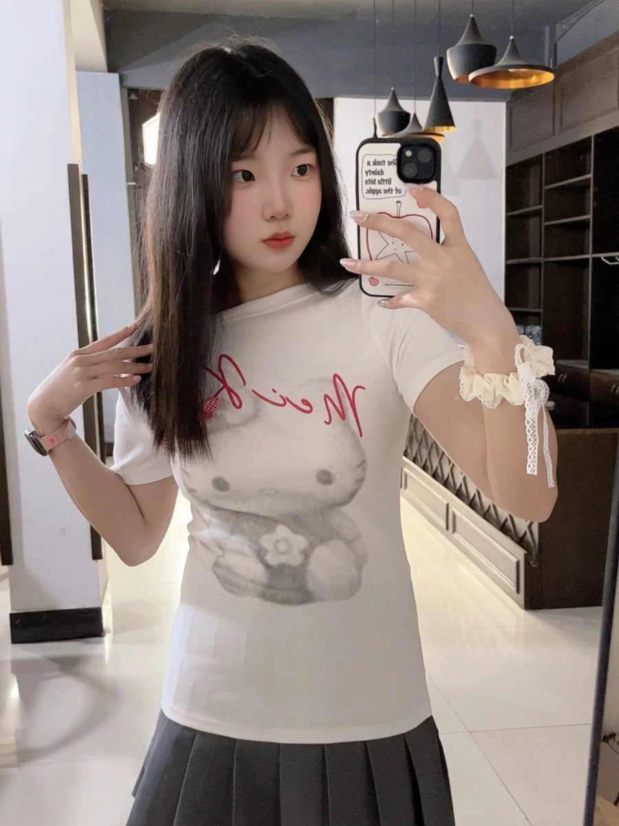 Kitty Ribbon Tee