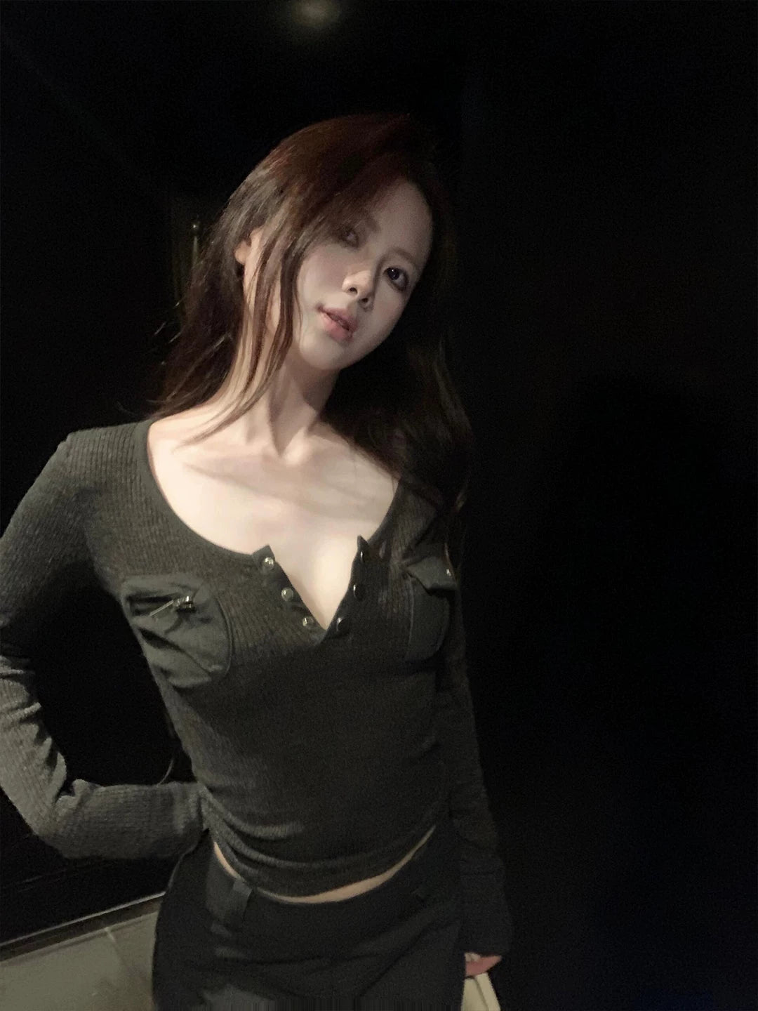 Midnight Utility Top
