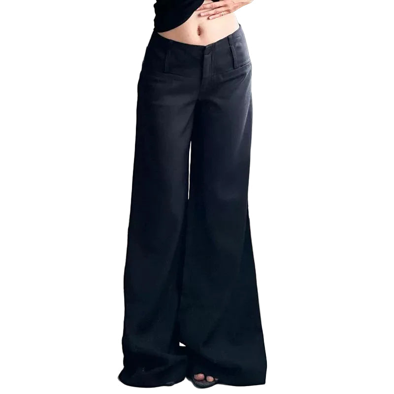 Midnight Wide Leg Pants
