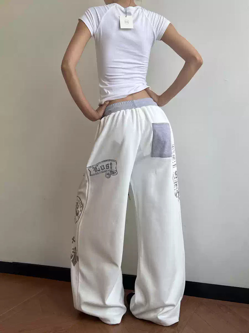 Ivory Wide Leg Pants