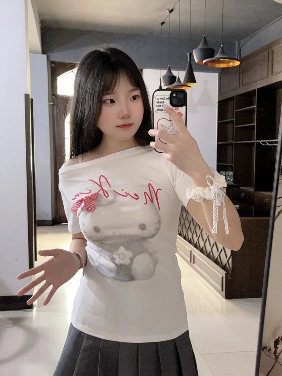 Kitty Ribbon Tee