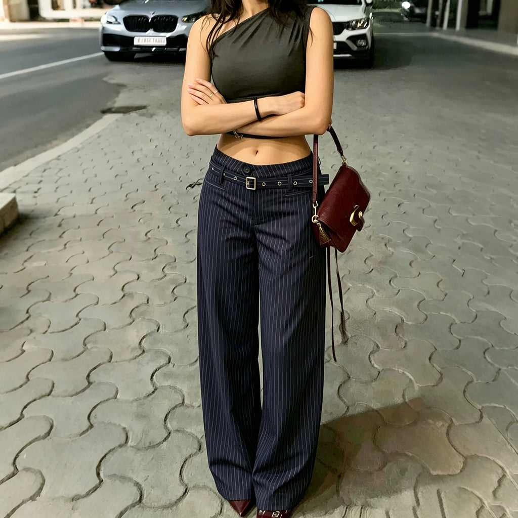 Slate Flare Trousers
