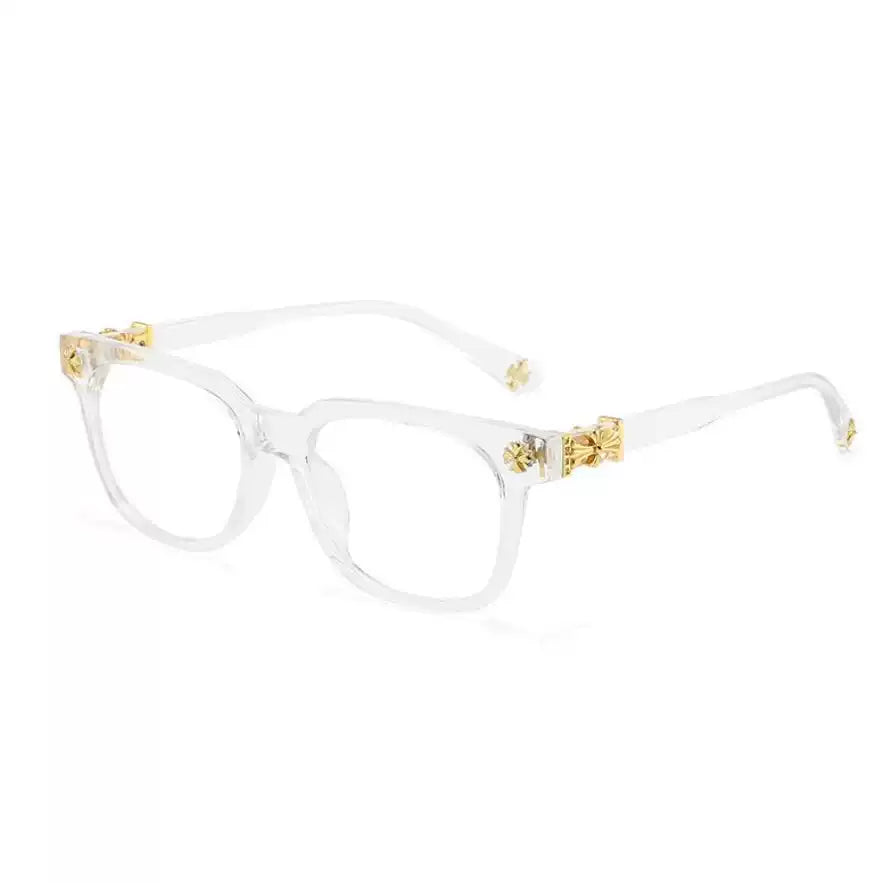 Clear Gold Frame Glasses