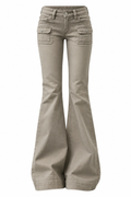 Utility Flare Cargo Jeans