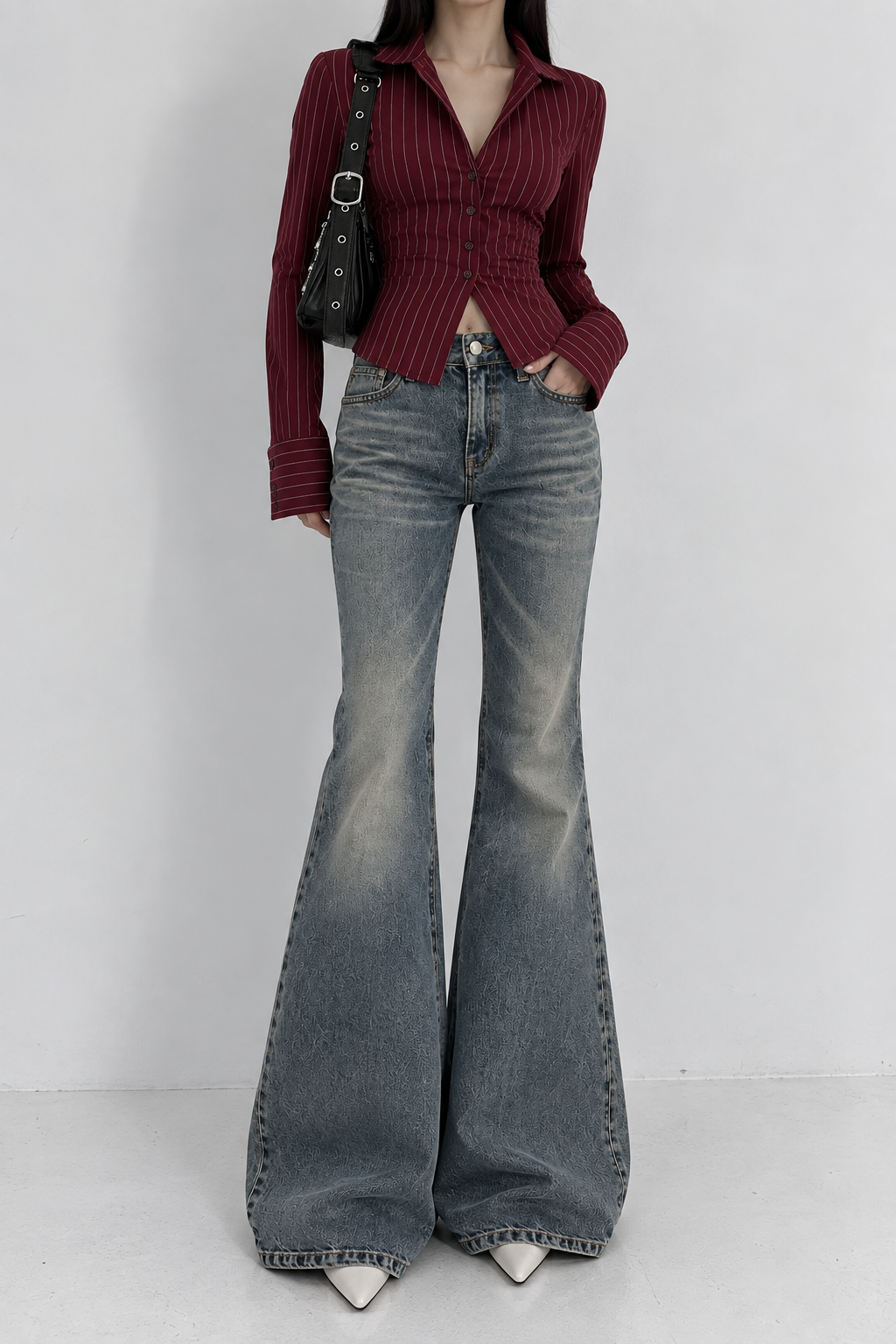 Vintage Wide Flare Jeans