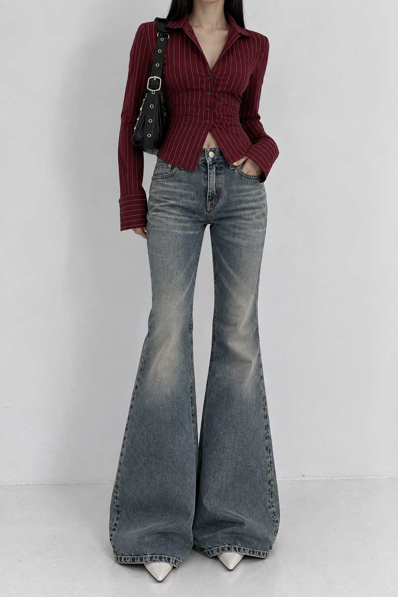 Vintage Wide Flare Jeans