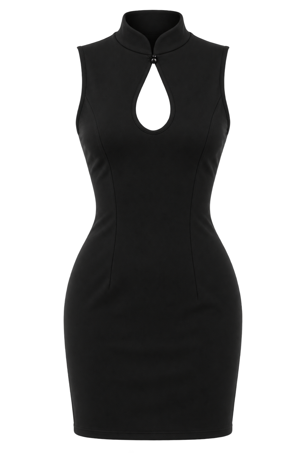 Black Cutout Mini Dress