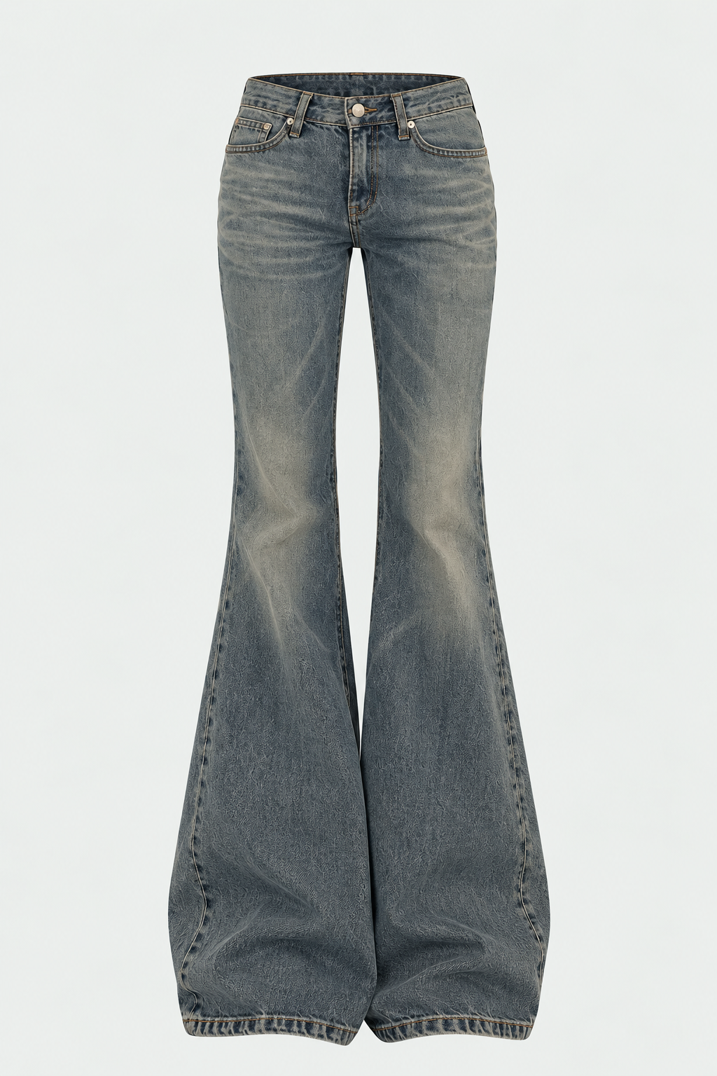 Vintage Wide Flare Jeans