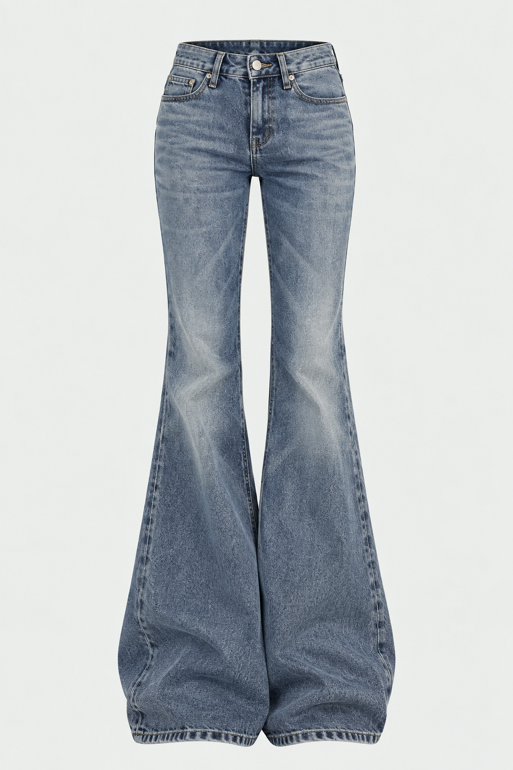 Vintage Blue Flare Jeans