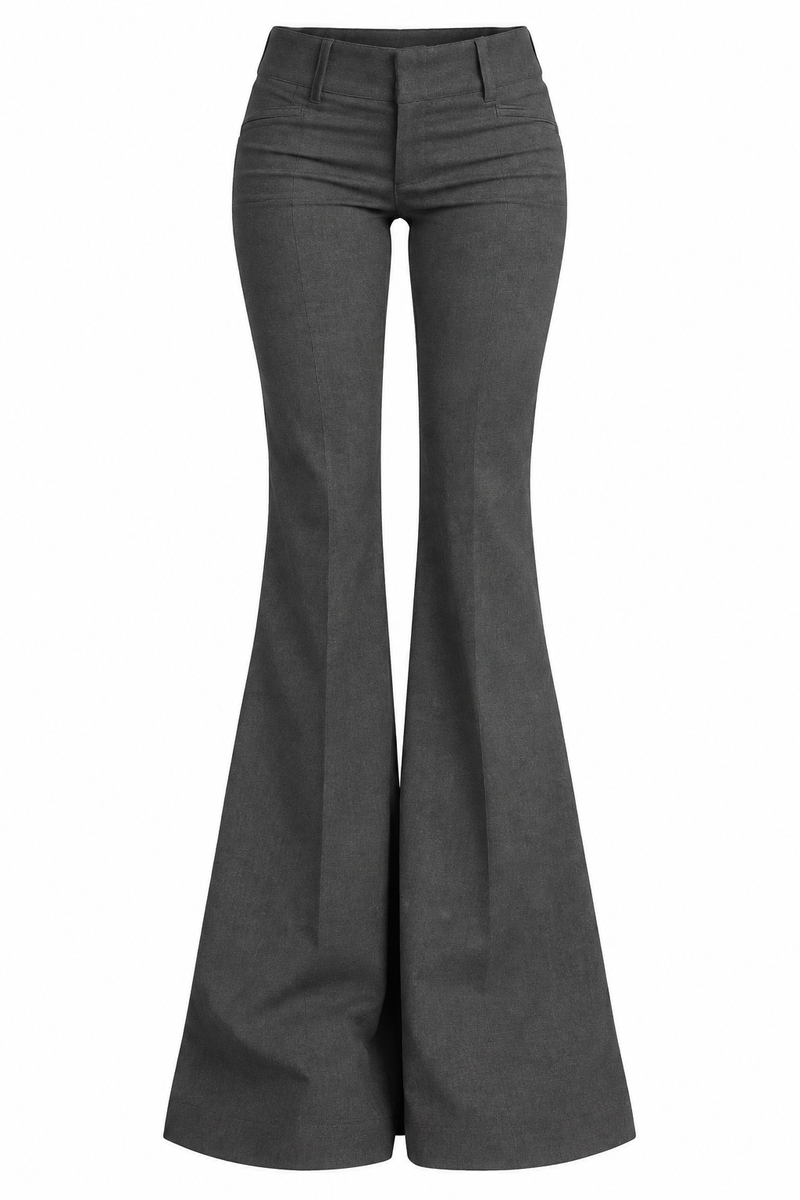 Slate Flare Trousers